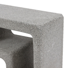 Elemento Vazado Cobogó Vintage Cinza 24x24cm NeoRex