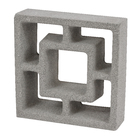 Elemento Vazado Cobogó Vintage Cinza 24x24cm NeoRex