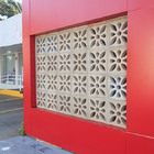 Elemento Vazado Flor 39x39x7cm Ecobloco