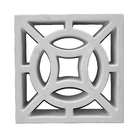 Elemento Vazado Renda Concreto Natural 39x39x7cm Lajes São Francisco