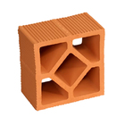 Elemento Vazado Reto Lozango 9,8x17x17cm Cerâmica Porto Galera