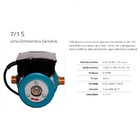 Eletrobomba Sanitária Rowa 7/1 S - 220v