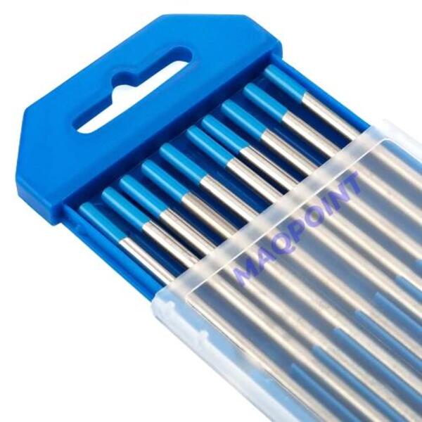 Eletrodo De Tungstênio 2% Lantânio Ponta Azul 3,2mm - Pct Com