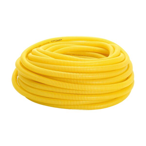 Eletroduto Corrugado 25m 32mm Amanco Amarelo