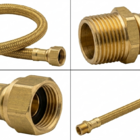 Eletroduto Flex Exd C/m 1/2 X 1200mm Npt À Prova De Explosão