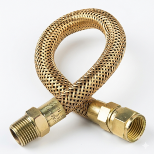 Foto de Eletroduto Flex Exd C/m 1/2 X 1200mm Npt À Prova De Explosão