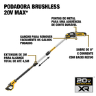 Eletroserra de Poda a Bateria Dewalt DCPS620B 20v 20cm