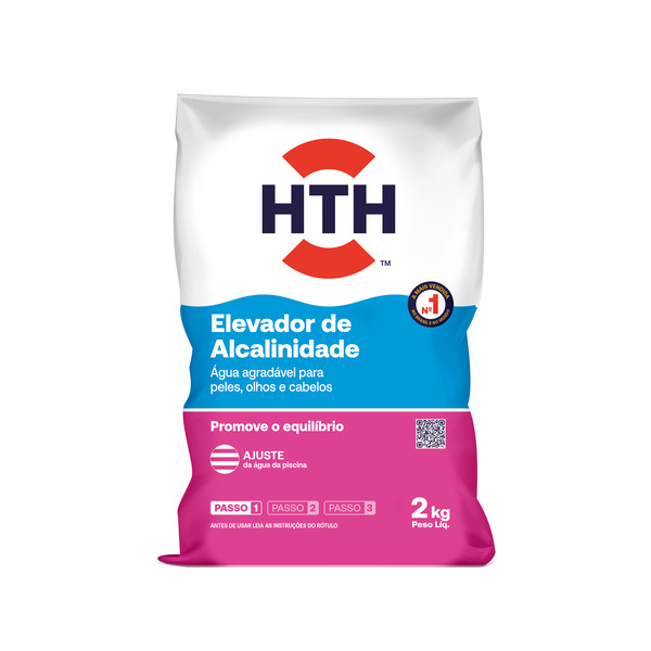 Elevador de Alcalinidade 2kg HTH Granulado Água Equilibrada