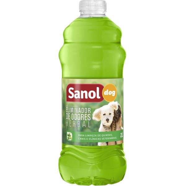 Eliminador De Odores Sanol Dog Herbal 2l