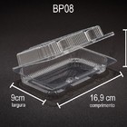 Embalagem Para Doce Retangular Bipack Modelo: Bp08 C/ 100