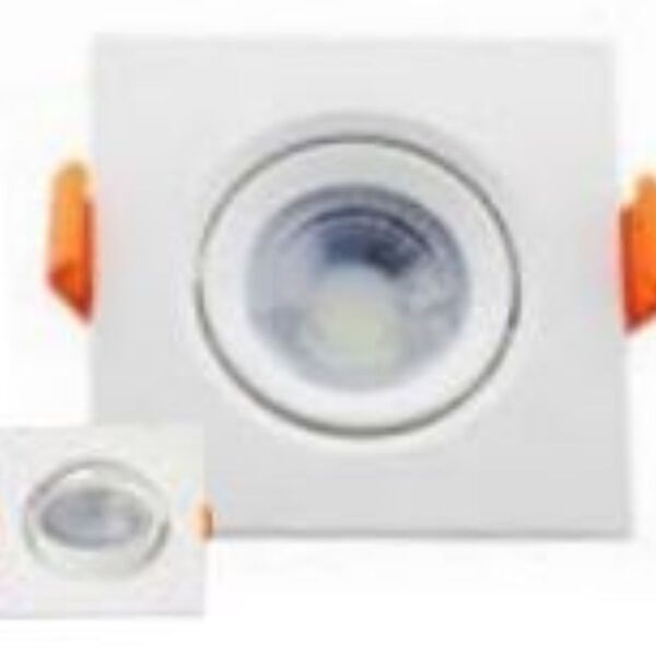 Embutido Com Led -4.000k - 10w -  Bivolt - 11x11x4,6cm