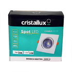 Embutido Com Led -4.000k - 10w -  Bivolt - 11x11x4,6cm