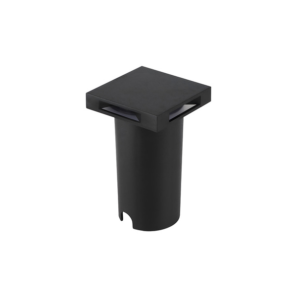 Embutido De Solo Led Nordecor Eran 2w Bivolt Preto 3000k Luz