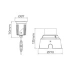 Embutido De Solo Led Stella S.ground 11,5w Com Caixa De Insta