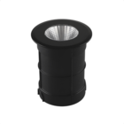 Embutido De Solo Led Taschibra Thin 3w Redondo Bivolt Preto