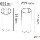 Embutido De Solo Nano 0.45w Preto Bivolt
