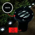 Embutido De Solo Par 20 Com Grade (227) Preto