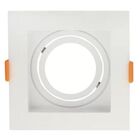 Embutido Dicróica Simples Recuado Conect Branco10,2x10,2x4,2