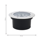 Embutido LED Externo de Chão 15W Luz Amarela IP65 Gaya