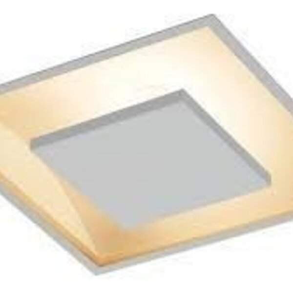 Embutido Rebatedor Eclipse Quadrado 60cm Luz Indireta 6xe27 B