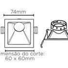 Embutido Recuado Angular Angle 25° Mr11 15w Sth8960br Stella