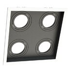 Embutido Recuado Quadruplo 4x Ar111 Branco