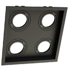 Embutido Recuado Quadruplo 4x Ar111 Branco