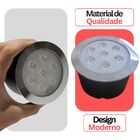 Embutido Solo 7w Balizador Led Blindado Ip67 Inox Spot Chão P