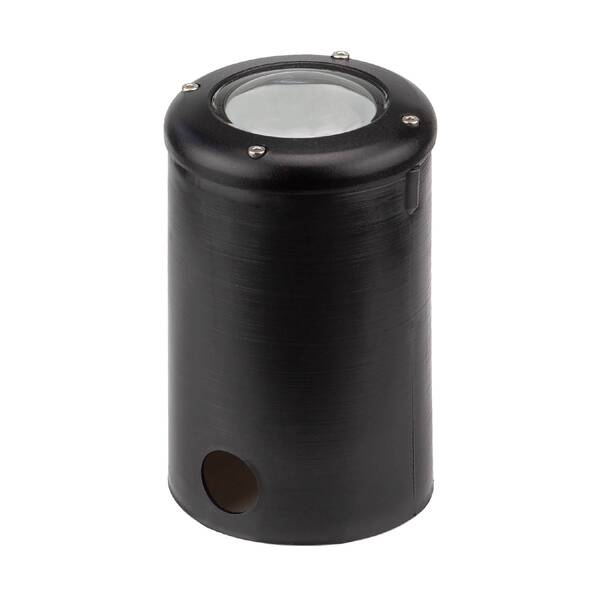 Embutido Solo Dresden Alumínio E27 Preto Fosco IP65 Blumenau Iluminação