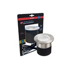 Embutido Solo LED Luz Branca Elegance 2W Aço Escovado Bivolt Avant Iluminação