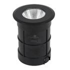 Embutido Solo LED Luz Amarela Cob de Embutir Preto 4W Bivolt Plástico Gaya