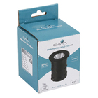 Embutido Solo LED Luz Amarela Cob de Embutir Preto 4W Bivolt Plástico Gaya