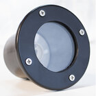 Embutido Solo Pequeno Preto Refletor P/ Lâmpada Gu10 Mr16 St3