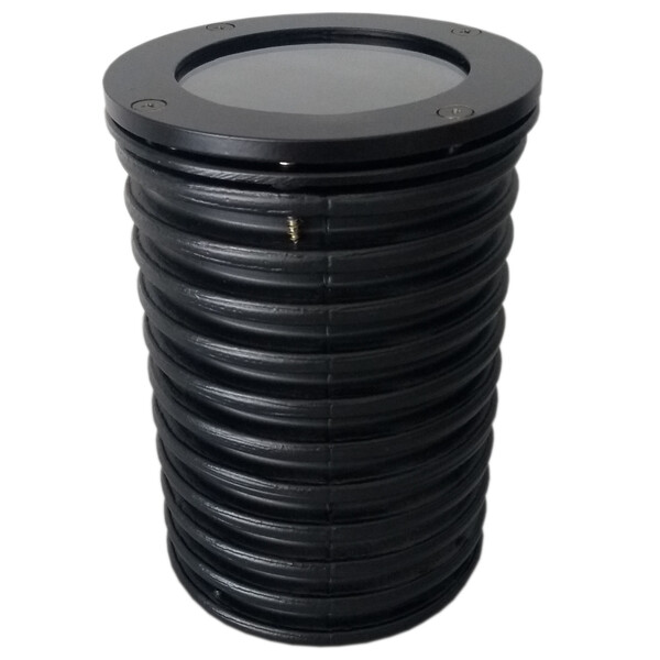 Embutido Solo Preto IP65 E27 Alumínio 03593