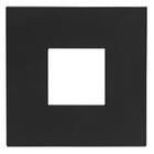 Embutido Teto Sanca Narrow Preto Total Mr16 Sth9915