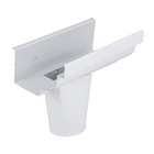 Emenda Calha Moldura 28 Branca Calha Forte