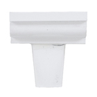 Emenda Calha Moldura 28 Branca Calha Forte