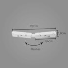 Emenda Junção Elétrica Articulada Branco P/ Trilho Magnético