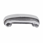 Emenda Liso Alumínio 1x5cm Unefix