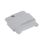 Emenda Liso Alumínio Acetinado 1x5cm Unefix