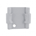 Emenda Liso Alumínio Acetinado 1x5cm Unefix