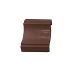 Emenda Para Acabamento De Moldura Em Forro Pvc, Cor Mogno - K