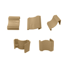 Emenda Para Acabamento Em Forro Pvc Cerejeira C/ 100 Un