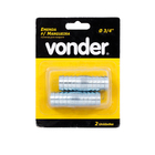 Emenda para Mangueira 3/4" 2 unidades Vonder