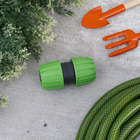 Emenda para Mangueira Plástico 1/2" e 3/4" Verde Geolia