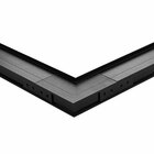 Emenda Perfil K20 Mag. Embutir Preto Ds9955 Delis St2799