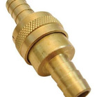 Emenda Rápida De Latão Para Mangueira (1/2x1/2pol) Garden