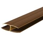 Emenda Rígida Pvc Perfil H 8mmx4,5cmx3m