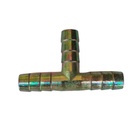 Emenda Tee 3/8 Mangueira De Gás Conexões Pneumáticas Zamac