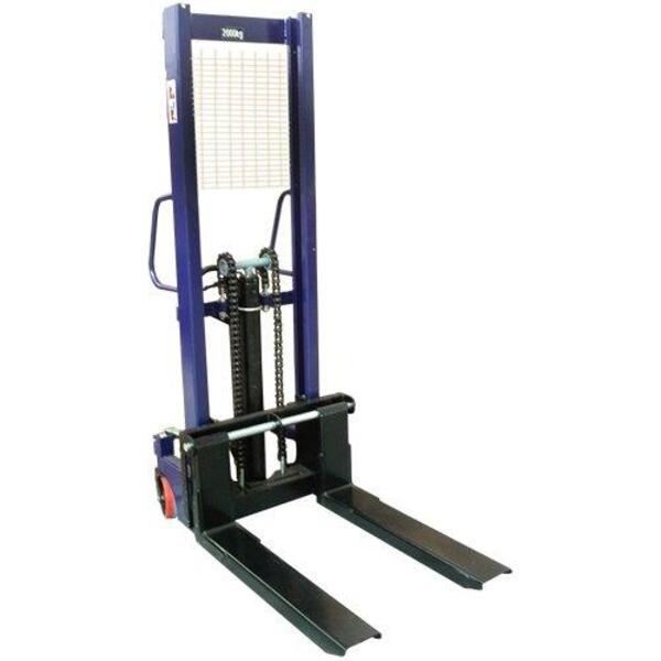 Empilhadeira Hidráulica Manual 2000 Kg Elevação 1,6 Metros -